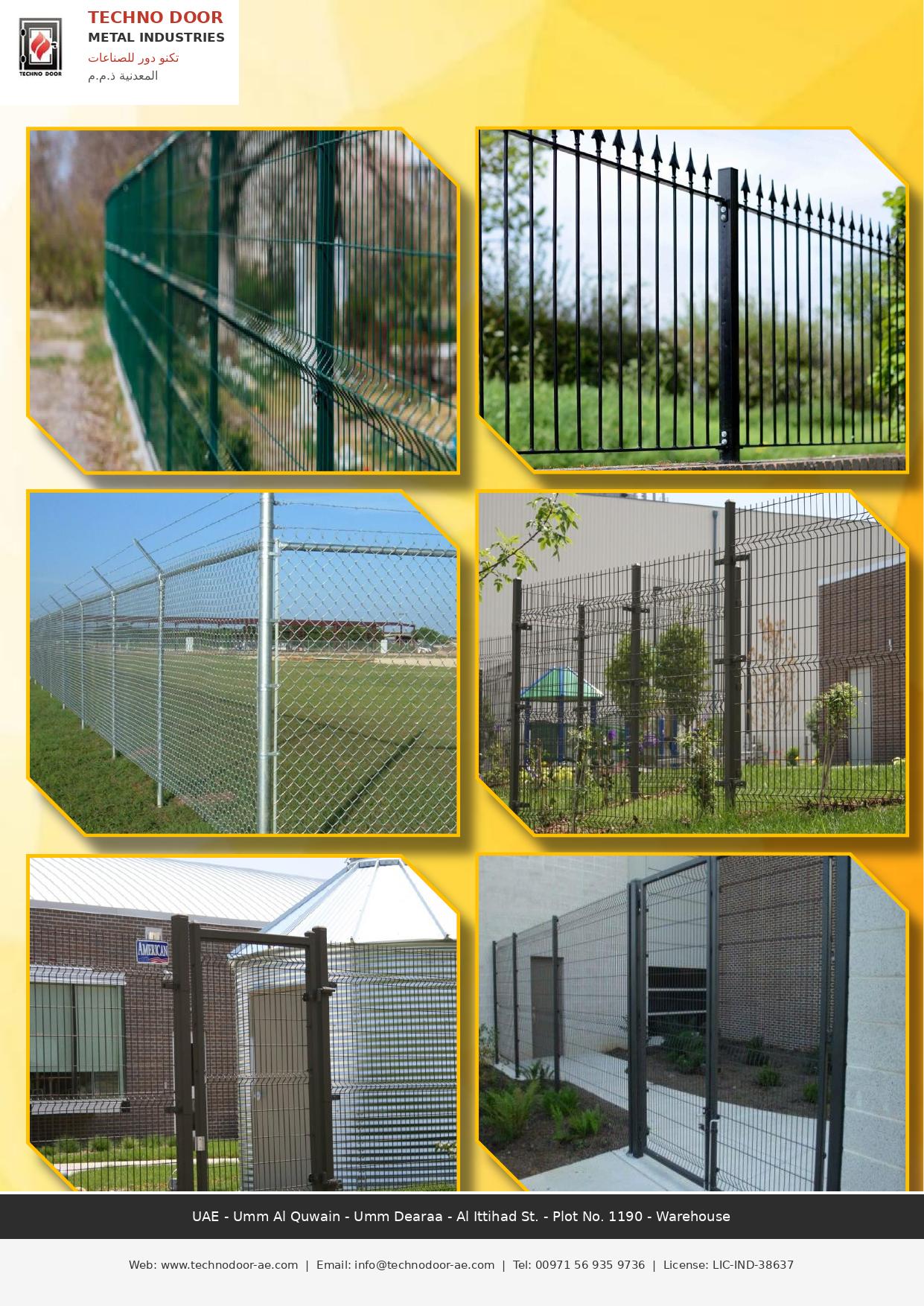 Fence installations